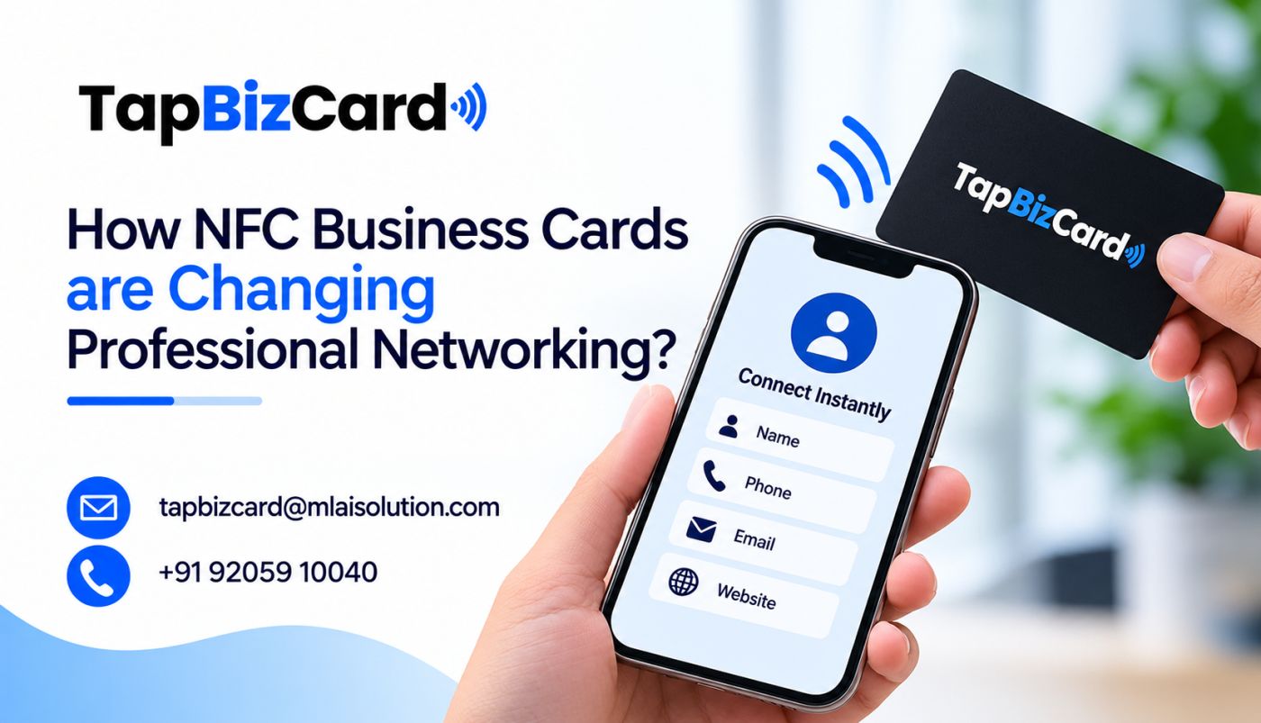 How NFC Business Cards are Changing Professional Networking?